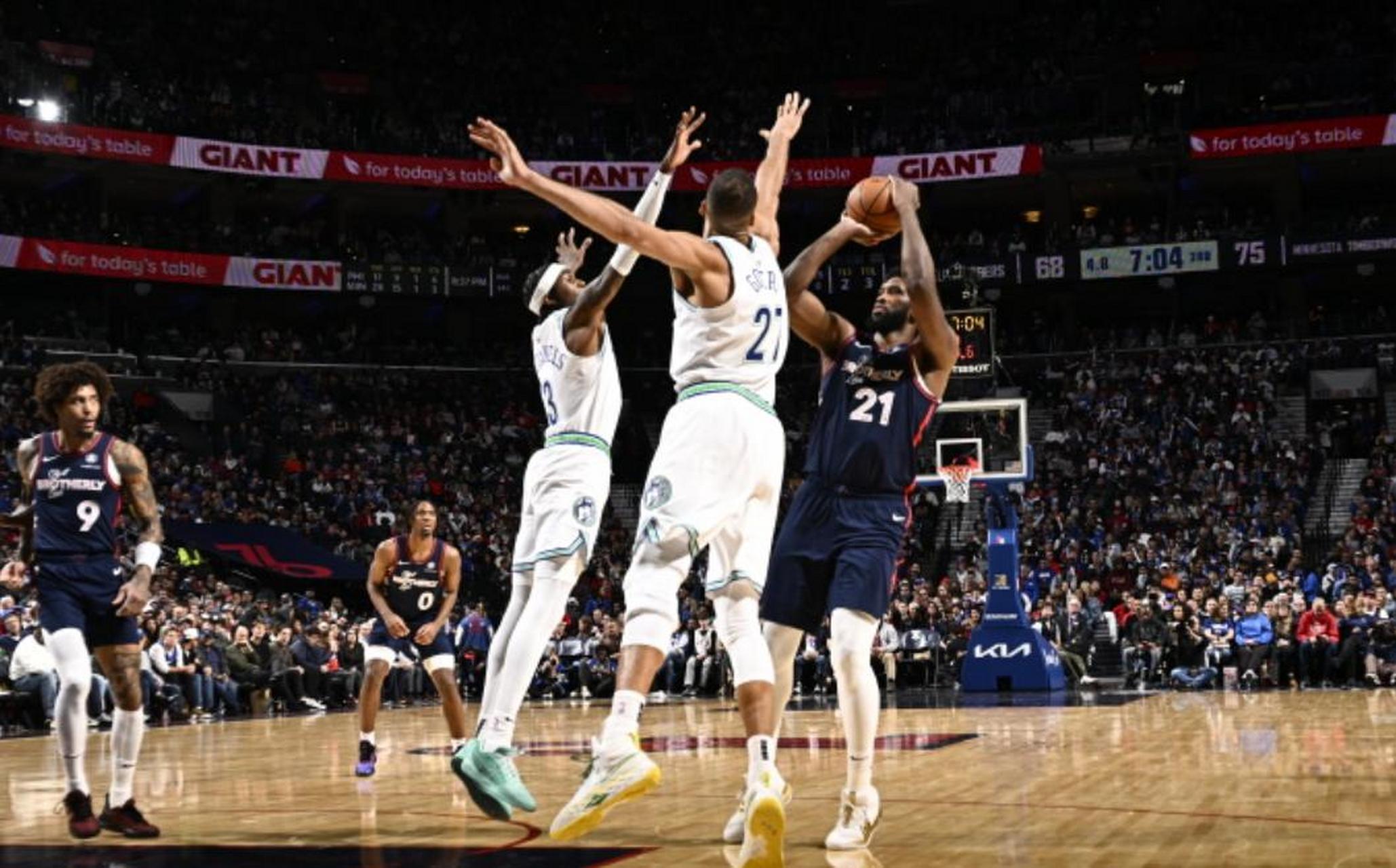 太阳力克热火,恩比德高光表现的简单介绍 太阳力克热火,恩比德高光表现的简单介绍